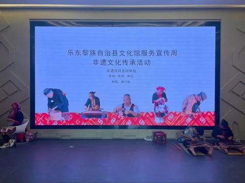 樂東文化館非遺展演及體驗(yàn)活動精彩紛呈，藝術(shù)交流煥發(fā)文化新生機(jī)